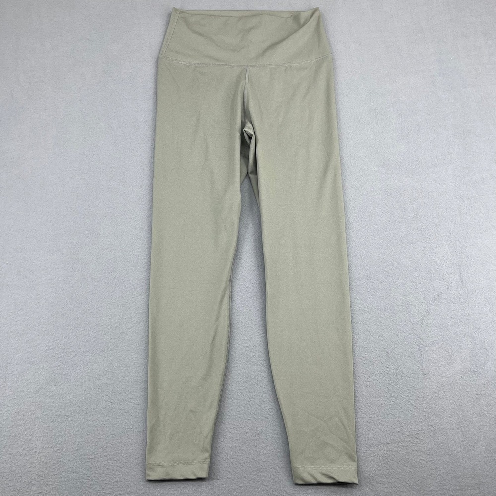 Nike Yoga Dri-FIT High Waisted Leggings Olive Green CU5293-073 Womens‎ Size M